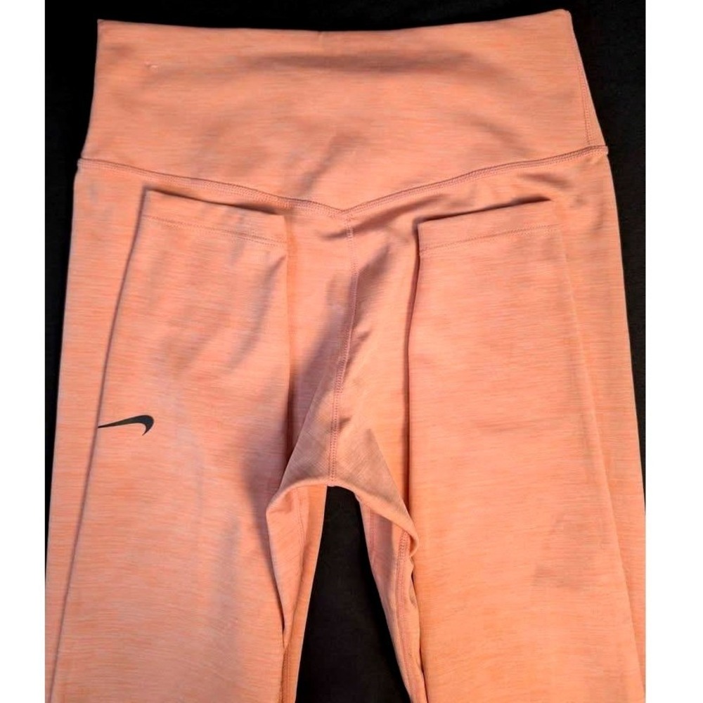 NIKE ~ ONE TIGHT FIT DRI FIT SMOOTH KNIT TRAINING TIGHTS ~ AJ8827-606 ~ Small - Picture 10 of 10